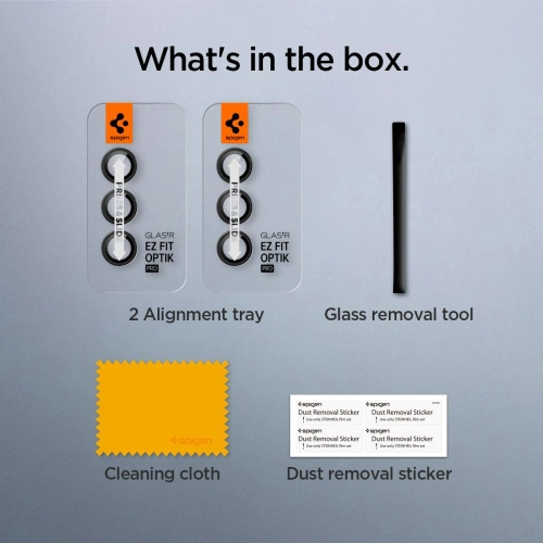 Kup Gehärtetes Glas für die Spigen Optik.tr ez Fit Kamera Schutz Samsung Galaxy S24+ Plus Schwarz [2 PACK] - SPN3265 - {ean13} - Sklep Home Screen
