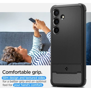 Kup Etui Spigen Rugged Armor Samsung Galaxy S24 Matte Black - SPN3266 - {ean13} - Sklep Home Screen