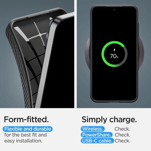 Kup Spigen Samsung Carcasă Liquid Air Galaxy S24 Matte Black - SPN3267 - {ean13} - Sklep Home Screen