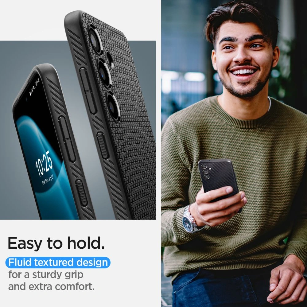 Etui Spigen Liquid Air Samsung Galaxy S24 Matte Black