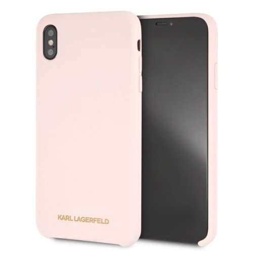 Kup Karl Lagerfeld KLHCI65SLLPG iPhone Xs Max hardcase světle růžový/light pink Silicone - KLD058PNK - {ean13} - Sklep Home Screen