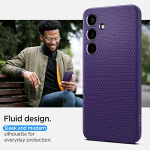 Buy Spigen Liquid Air Samsung Galaxy S24 Deep Purple - SPN3270 - {ean13} - Home Screen Store Europe