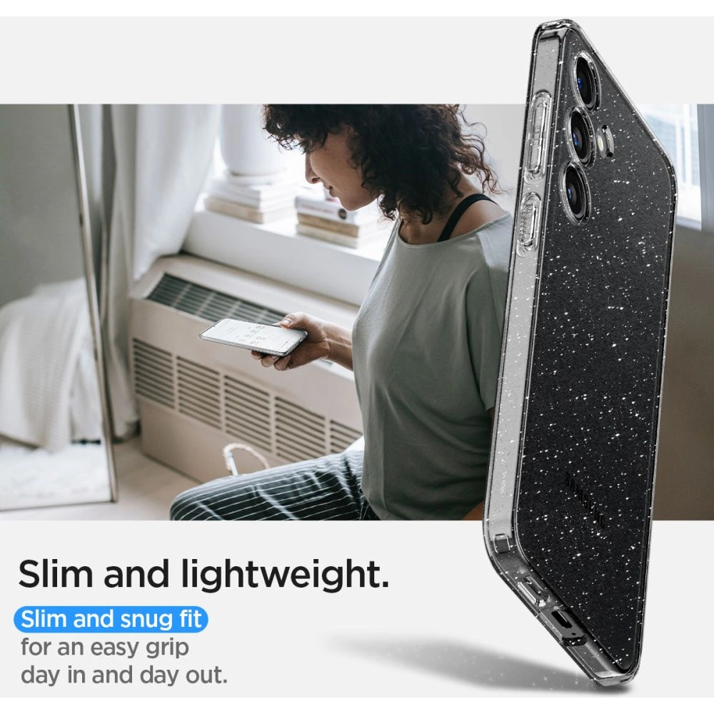 Etui Spigen Liquid Crystal Samsung Galaxy S24 Glitter Crystal