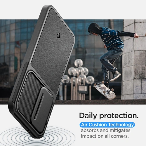 Kup Etui Spigen Optik Armor Samsung Galaxy S24 Fekete - SPN3276 - {ean13} - Sklep Home Screen