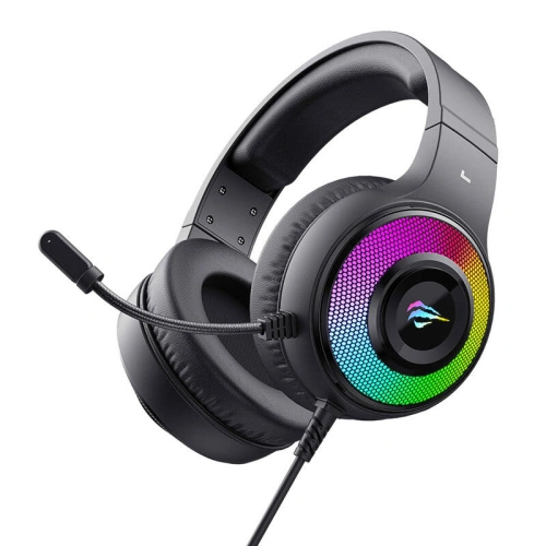 Kup Gaming Over-Ear-Kopfhörer Havit H2042D RGB schwarz - HVT261 - {ean13} - Sklep Home Screen
