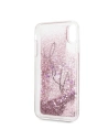Buy Karl Lagerfeld KLHCI65TRKSIGPI iPhone Xs Max pink hard case Signature Liquid Glitter Stars - KLD060PNK - {ean13} - Home Screen Store Europe