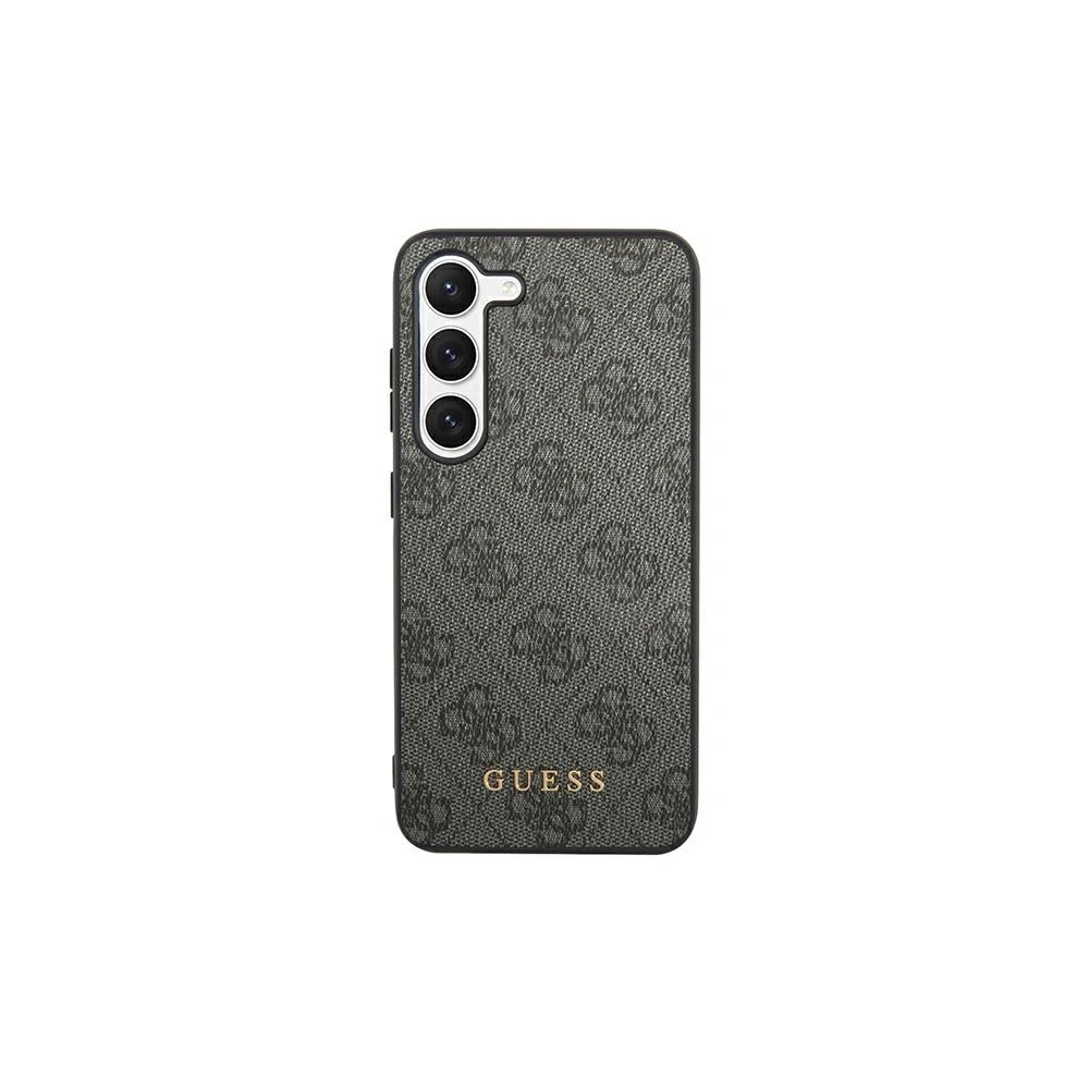 Etui Guess GUHCS24MG4GFGR Samsung Galaxy S24+ Plus hardcase 4G Metal Gold Logo czarny/black