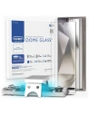 Whitestone Dome Samsung Sticlă temperată cu adeziv UV Sticlă Galaxy S24 Ultra Clear [2 PACK]