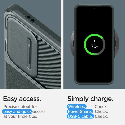 Kup Spigen Samsung Carcasă Optik Armor Galaxy S24 Abyss Green - SPN3277 - {ean13} - Sklep Home Screen