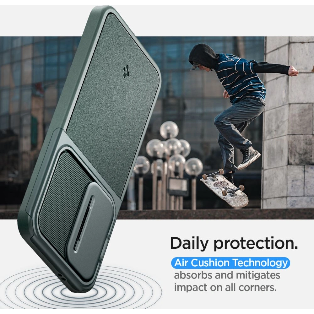 Etui Spigen Optik Armor Samsung Galaxy S24 Abyss Green