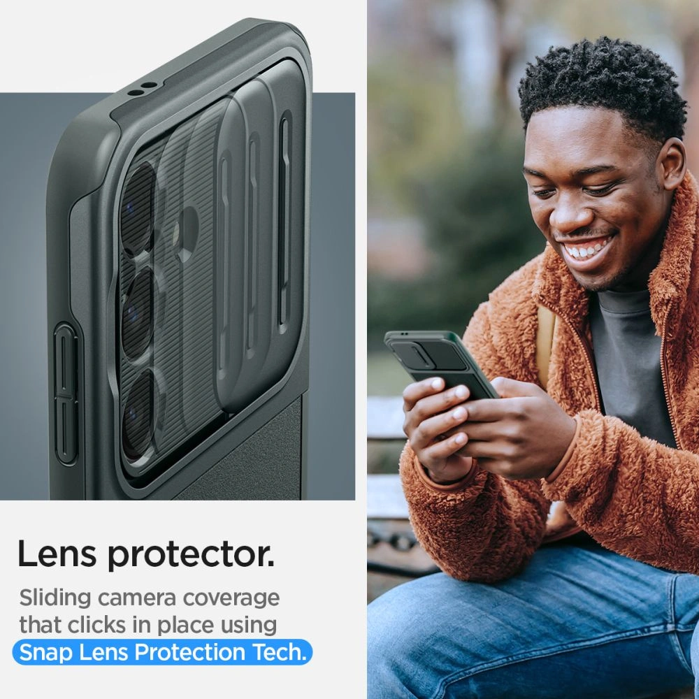 Etui Spigen Optik Armor Samsung Galaxy S24 Abyss Green