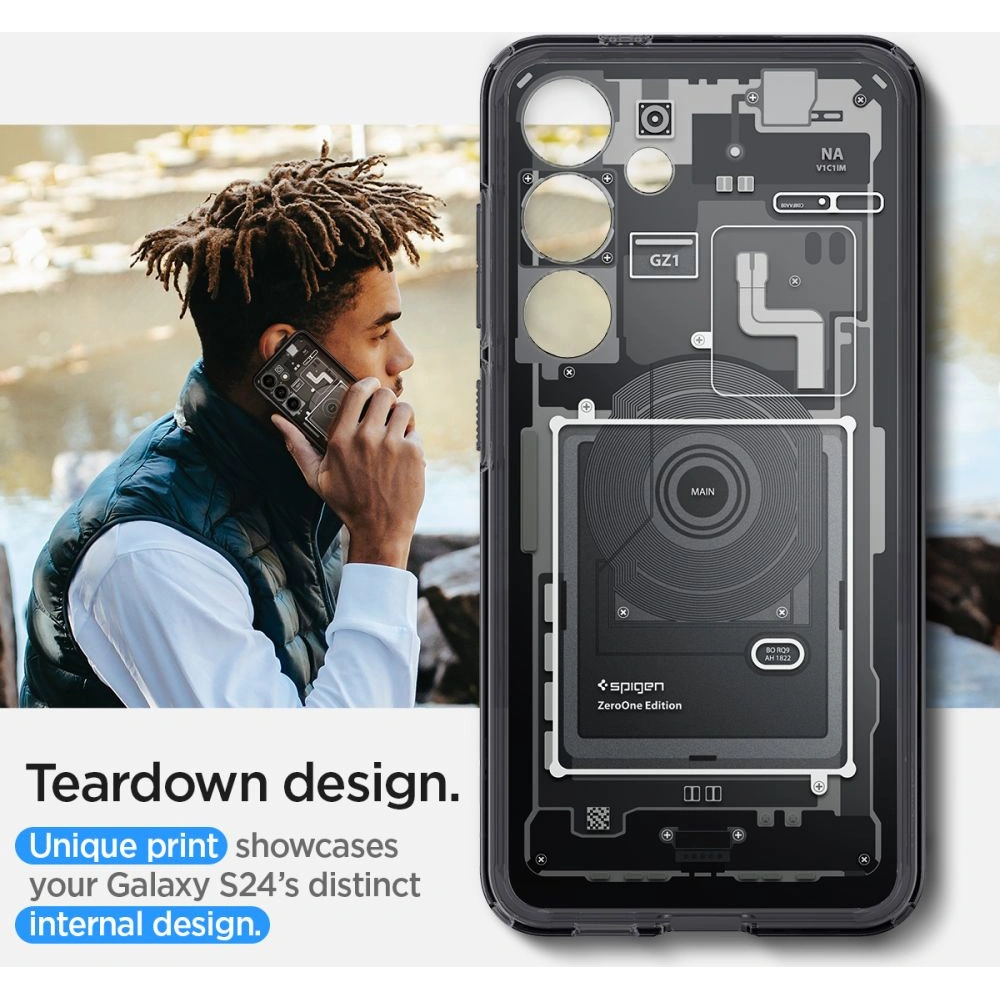Etui Spigen Ultra Hybrid Samsung Galaxy S24 Zero One