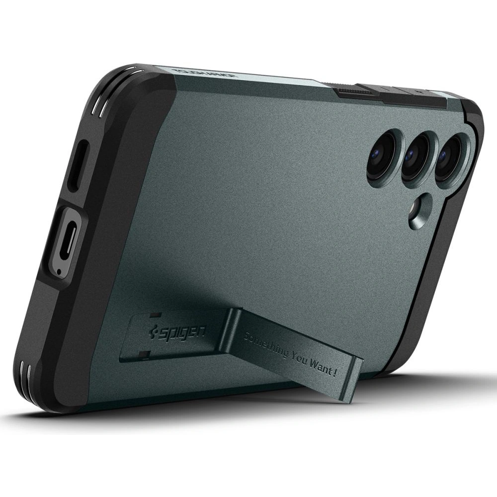 Etui Spigen Tough Armor Samsung Galaxy S24 Abyss Green