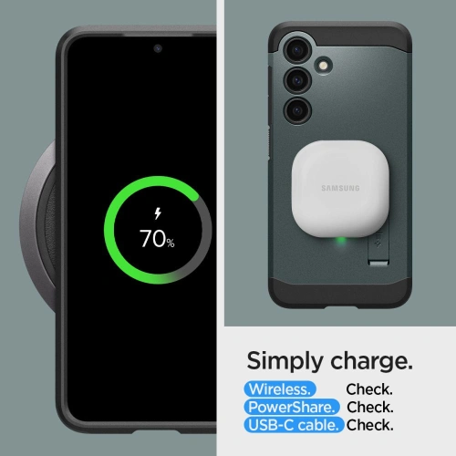 Buy Spigen Tough Armor Samsung Galaxy S24 Abyss Green - SPN3285 - {ean13} - Home Screen Store Europe