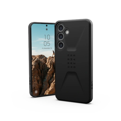Kup Etui UAG Urban Armor Gear Civilian Samsung Galaxy S24+ Plus 5G fekete - UAG1342 - {ean13} - Sklep Home Screen