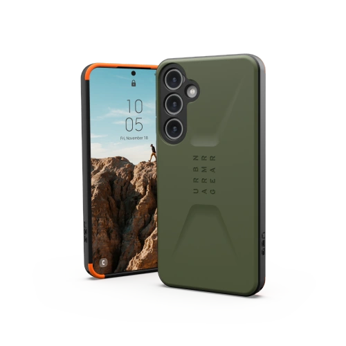 Kup Case UAG Urban Armor Gear Civilian Samsung Galaxy S24+ Plus 5G oliv - UAG1343 - {ean13} - Sklep Home Screen