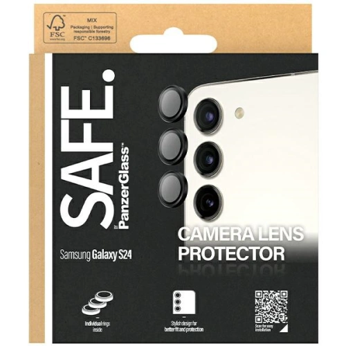 Kup A SAFE objektívvédő üveg PanzerGlass Samsung Galaxy S24 Hoops Camera fekete/színes - PZG571 - {ean13} - Sklep Home Screen