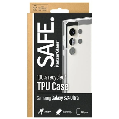 Kup Etui SAFE by PanzerGlass Samsung Galaxy S24 Ultra Hardcase przezroczysty/transparent - PZG578 - {ean13} - Sklep Home Screen