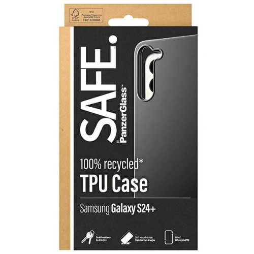 Kup Case SAFE von PanzerGlass Samsung Galaxy S24+ Plus Hardcase schwarz/black - PZG582 - {ean13} - Sklep Home Screen