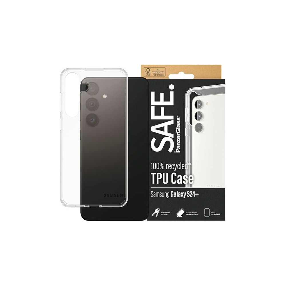 Etui SAFE by PanzerGlass Samsung Galaxy S24+ Plus Hardcase przezroczysty/transparent