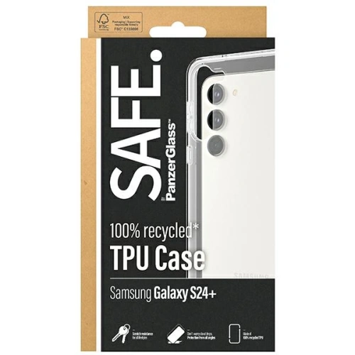 Buy SAFE by PanzerGlass Samsung Galaxy S24+ Plus Hardcase transparent - PZG583 - {ean13} - Home Screen Store Europe