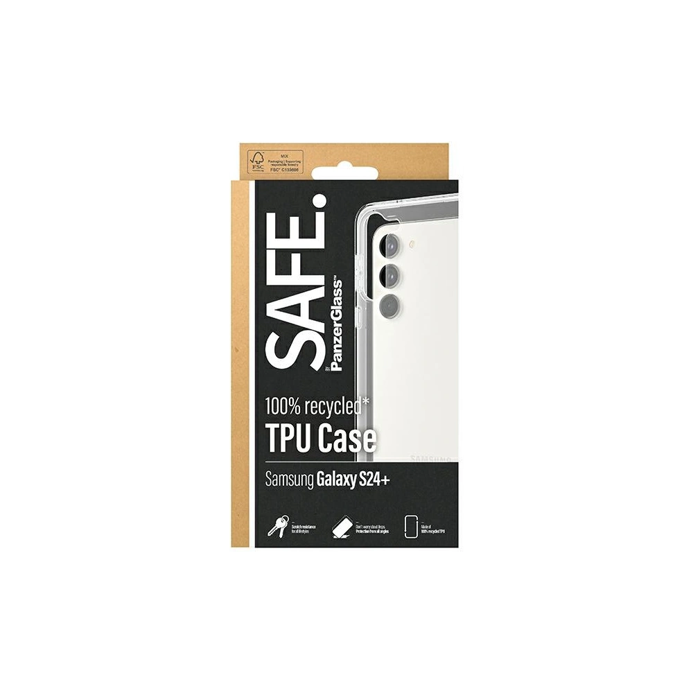 Etui SAFE by PanzerGlass Samsung Galaxy S24+ Plus Hardcase przezroczysty/transparent