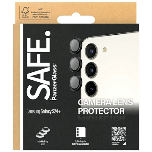 Buy SAFE by PanzerGlass Samsung Galaxy S24+ Plus Hoops Camera black - PZG584 - {ean13} - Home Screen Store Europe