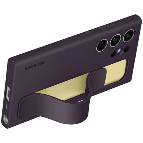 Kup Etui Samsung EF-GS928CEEGWW Samsung Galaxy S24 Ultra Stojanový Grip Case tmavě fialový/dark violet - SMG1018 - {ean13} - Sklep Home Screen