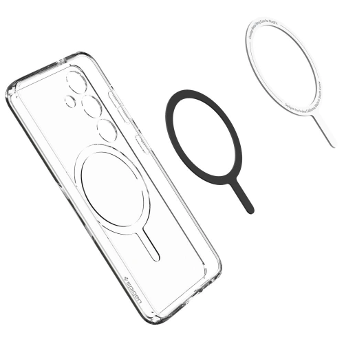 Kup Etui Spigen Crystal Hybrid Onetap Ring MagSafe Samsung Galaxy S24 Bílá - SPN3287 - {ean13} - Sklep Home Screen