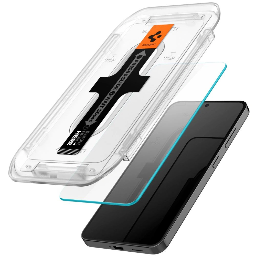 Szkło hartowane Spigen GLAS.tR ez Fit Samsung Galaxy S24 Clear [2 PACK]