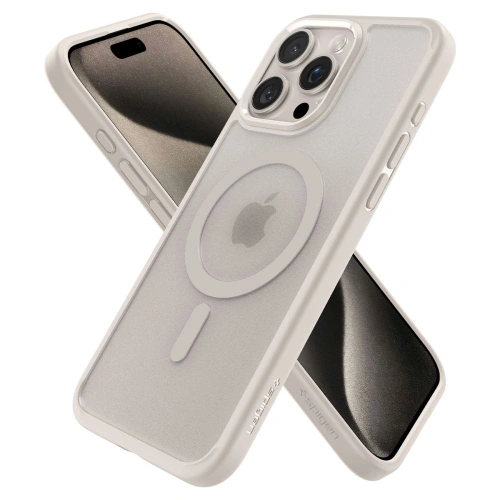 Buy Spigen Ultra Hybrid Mag MagSafe Apple iPhone 15 Pro Max Frost Natural Titanium - SPN3294 - {ean13} - Home Screen Store Europe