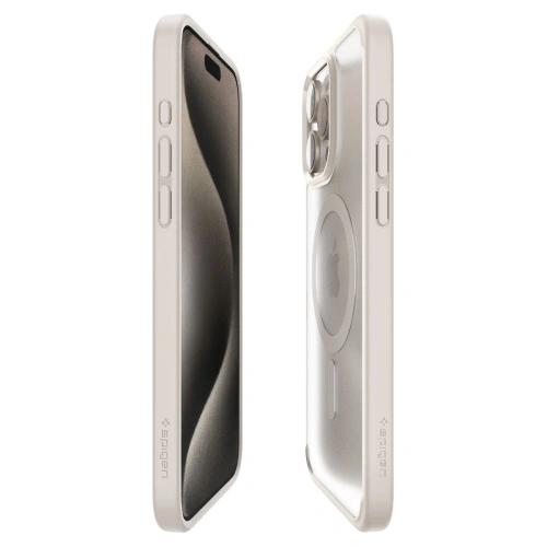 Buy Spigen Ultra Hybrid Mag MagSafe Apple iPhone 15 Pro Max Frost Natural Titanium - SPN3294 - {ean13} - Home Screen Store Europe