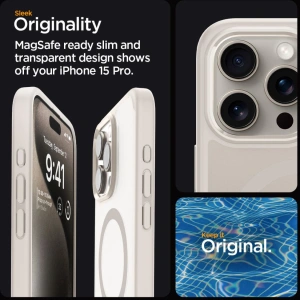 Buy Spigen Ultra Hybrid Mag MagSafe Apple iPhone 15 Pro Max Frost Natural Titanium - SPN3294 - {ean13} - Home Screen Store Europe