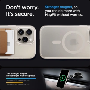 Kup Etui Spigen Ultra Hybrid Mag MagSafe Apple iPhone 15 Pro Max Frost Természetes Titán - SPN3294 - {ean13} - Sklep Home Screen
