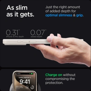 Buy Spigen Ultra Hybrid Mag MagSafe Apple iPhone 15 Pro Max Frost Natural Titanium - SPN3294 - {ean13} - Home Screen Store Europe