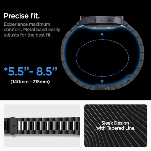 Kup Pasek Spigen Modern Fit Band Samsung Galaxy Watch 6 44mm černý - SPN3296 - {ean13} - Sklep Home Screen
