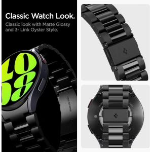 Kup Pasek Spigen Modern Fit Band Samsung Galaxy Watch 6 44mm Black - SPN3296 - {ean13} - Sklep Home Screen