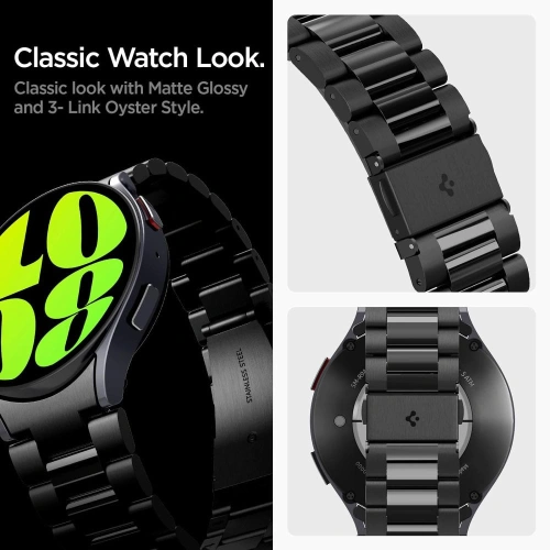 Kup Pasek Spigen Modern Fit Band Samsung Galaxy Watch 6 44mm černý - SPN3296 - {ean13} - Sklep Home Screen