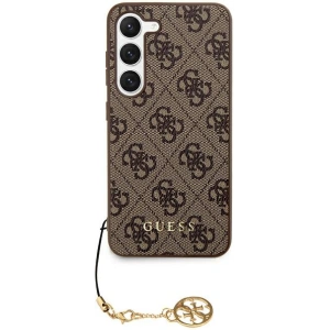 Kup Case Guess GUHCS24SGF4GBR Samsung Galaxy S24 Hardcase 4G Charms Collection braun/brown - GUE3167 - {ean13} - Sklep Home Screen