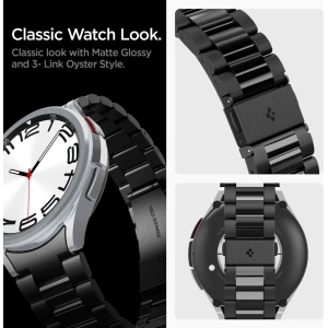 Kup Pasek Spigen Modern Fit Band Samsung Galaxy Watch 6 Classic 47mm Black - SPN3297 - {ean13} - Sklep Home Screen