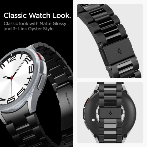 Kup Pasek Spigen Modern Fit Band Samsung Galaxy Watch 6 Classic 47mm Black - SPN3297 - {ean13} - Sklep Home Screen