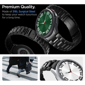 Kup Pasek Spigen Modern Fit Band Samsung Galaxy Watch 6 Classic 47mm Black - SPN3297 - {ean13} - Sklep Home Screen
