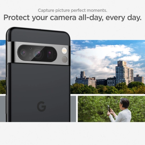Buy Spigen Optik.tr ez Fit Camera Protector Google Pixel 8 Pro Crystal Clear [2 PACK] - SPN3298 - {ean13} - Home Screen Store Europe