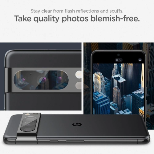 Buy Spigen Optik.tr ez Fit Camera Protector Google Pixel 8 Pro Crystal Clear [2 PACK] - SPN3298 - {ean13} - Home Screen Store Europe