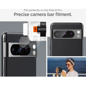 Kup Szkło hartowane na aparat Spigen Optik.tr ez Fit Camera Protector Google Pixel 8 Pro Crystal Clear [2 PACK] - SPN3298 - {ean13} - Sklep Home Screen