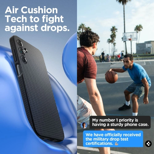 Buy Spigen Liquid Air Samsung Galaxy A15 4G / 5G Matte Black - SPN3299 - {ean13} - Home Screen Store Europe