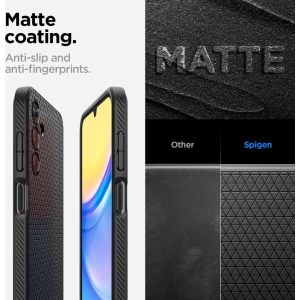 Etui Spigen Liquid Air Samsung Galaxy A15 4G / 5G Matte Black
