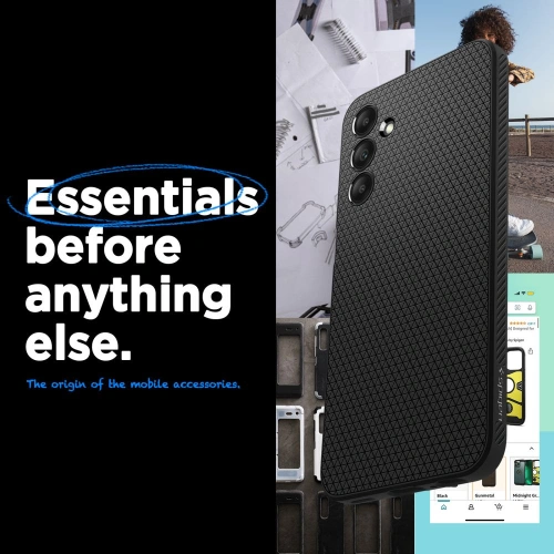 Buy Spigen Liquid Air Samsung Galaxy A15 4G / 5G Matte Black - SPN3299 - {ean13} - Home Screen Store Europe
