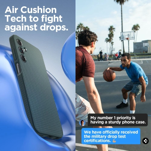Buy Spigen Liquid Air Samsung Galaxy A15 4G / 5G Abyss Green - SPN3300 - {ean13} - Home Screen Store Europe