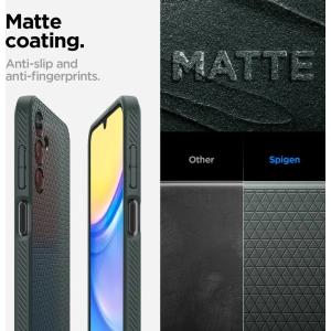 Etui Spigen Liquid Air Samsung Galaxy A15 4G / 5G Abyss Green